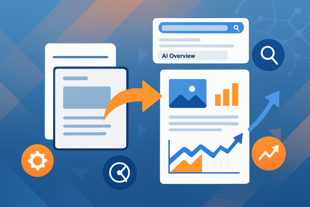 Optimizing content for AI Overviews